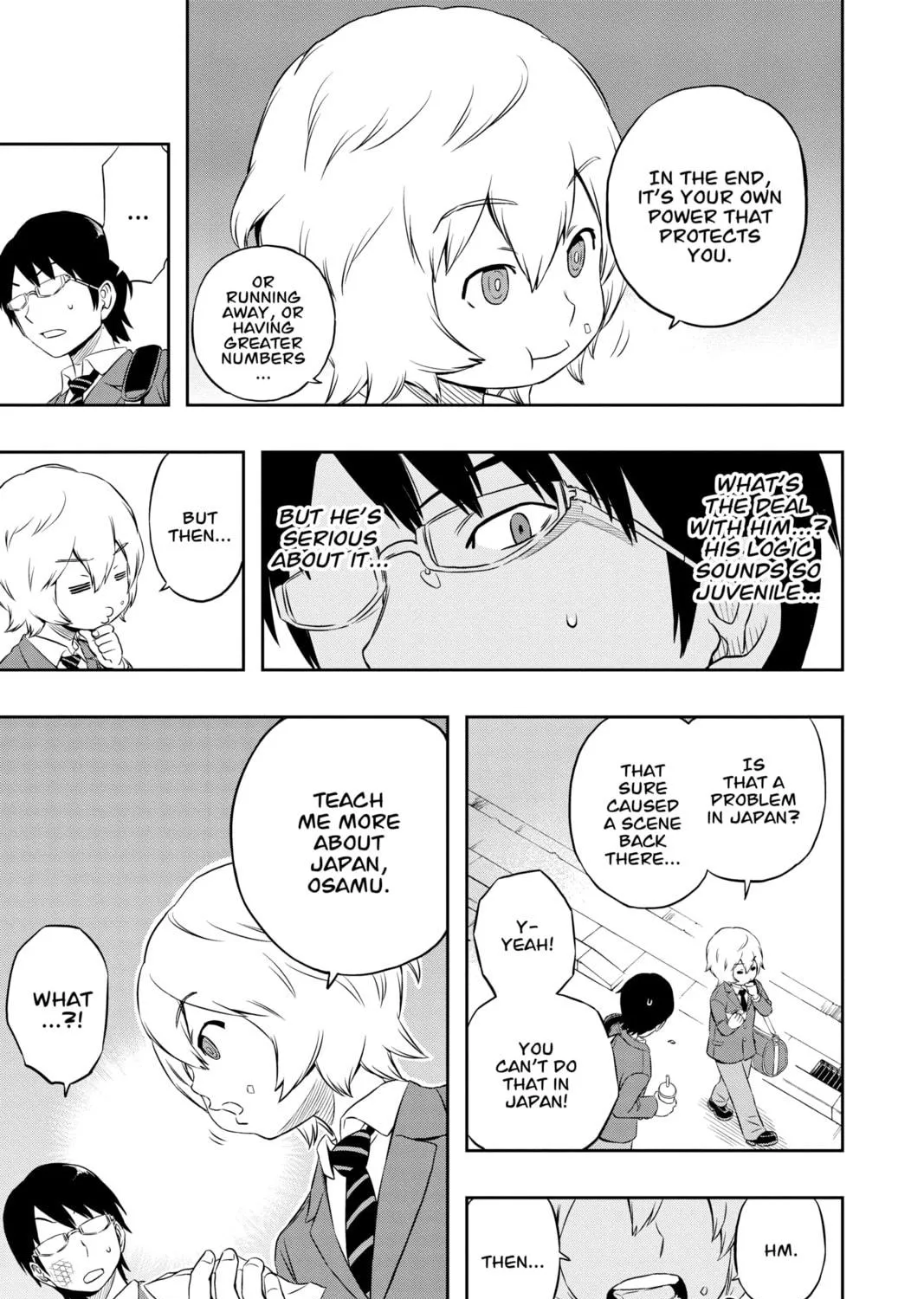 Read World Trigger chapter 2 image 40 on Lezhin