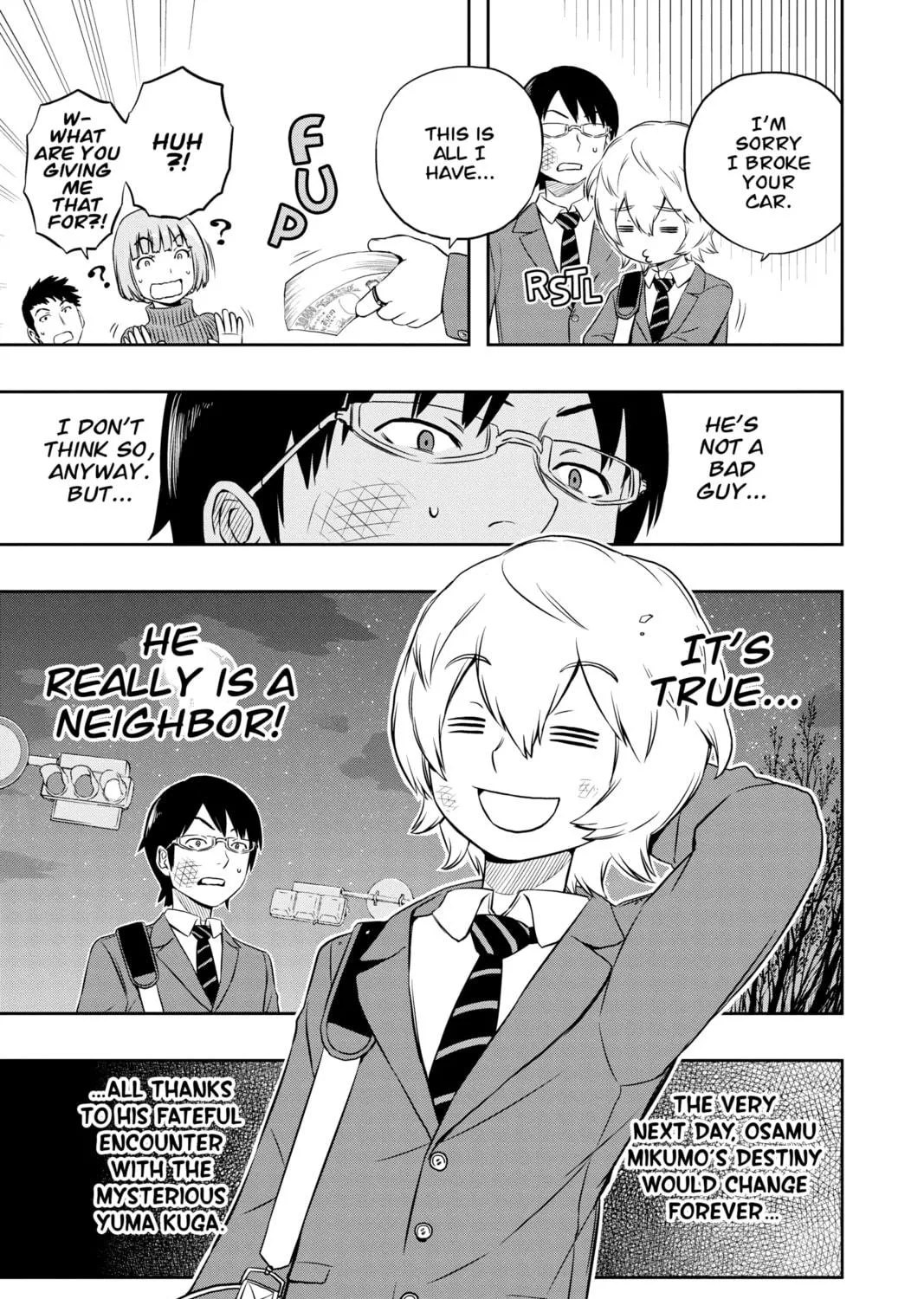 Read World Trigger chapter 2 image 48 on Lezhin