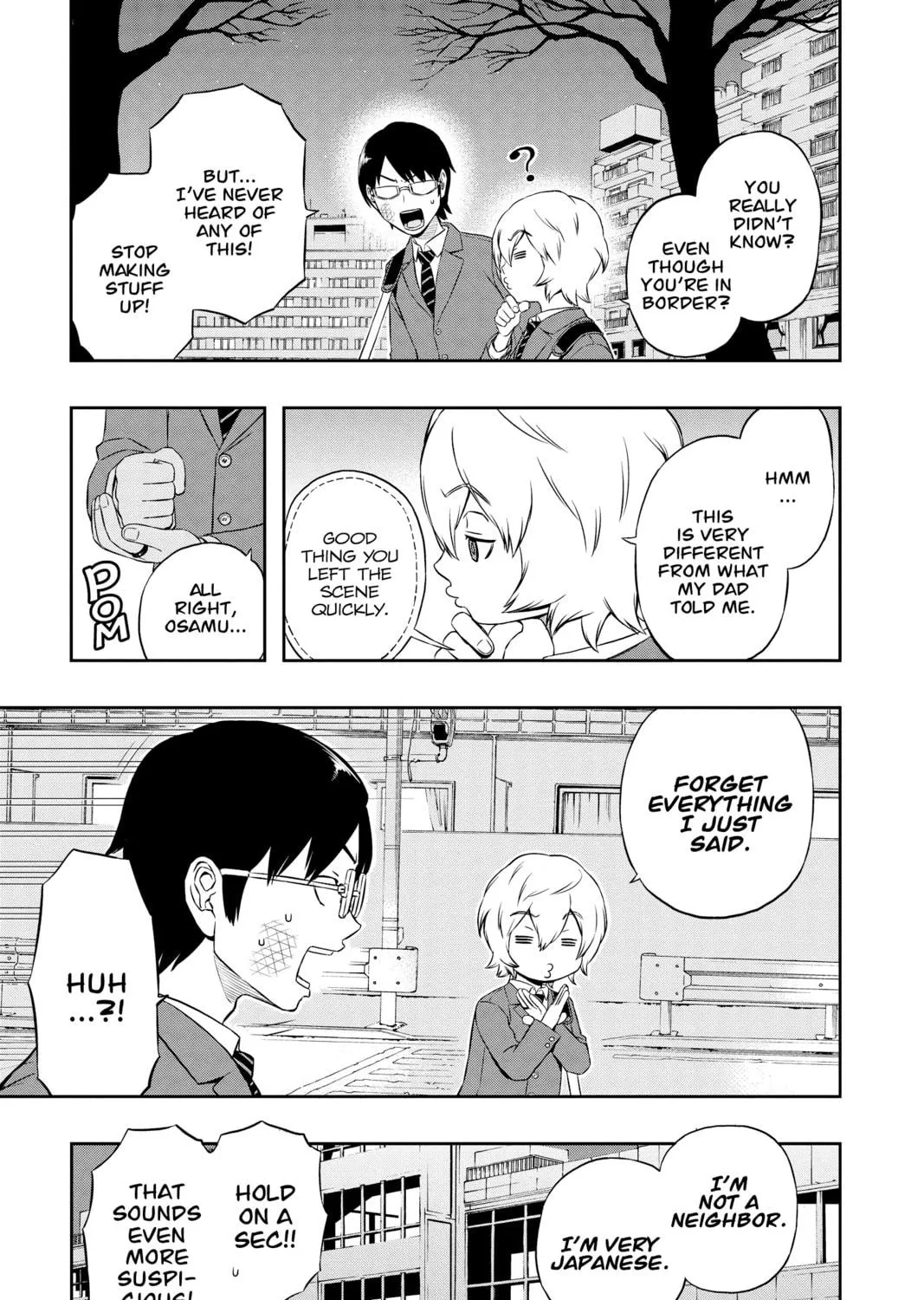 Read World Trigger chapter 2 image 8 on Lezhin