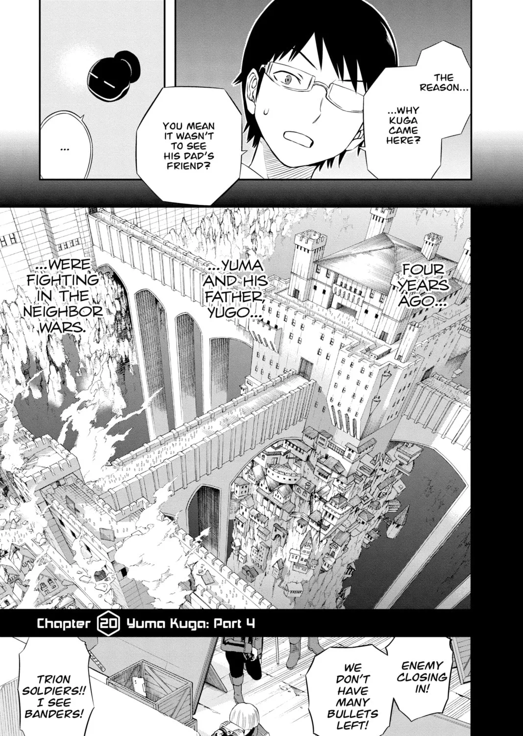 Read World Trigger chapter 20 image 0 on Lezhin