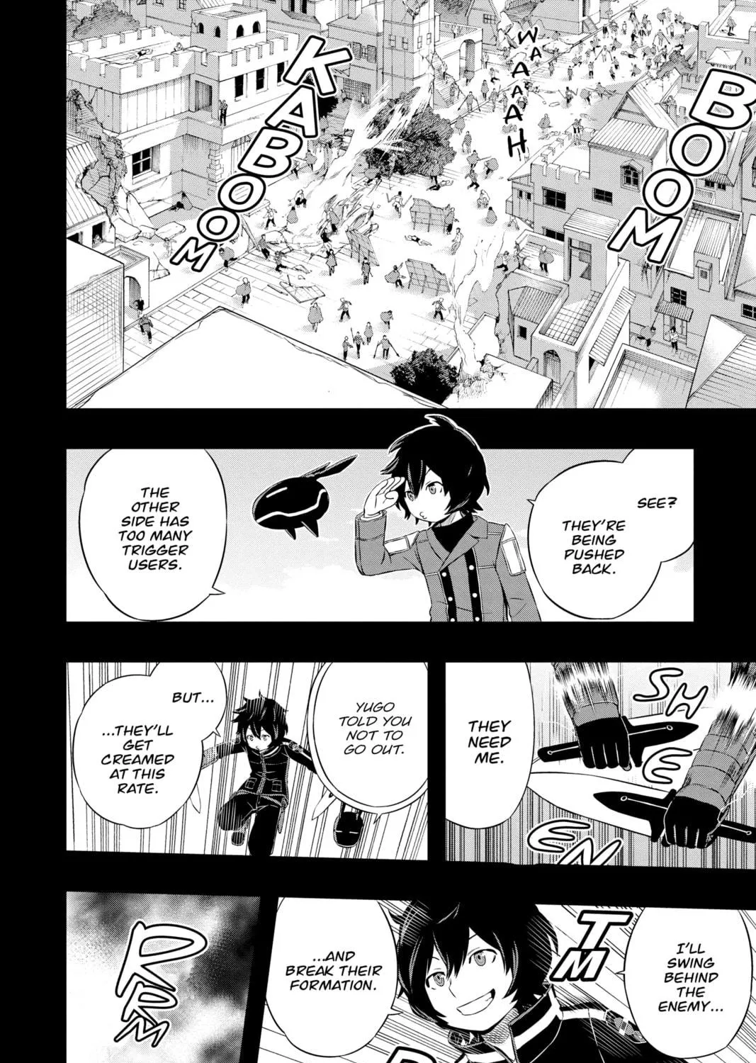 Read World Trigger chapter 20 image 18 on Lezhin