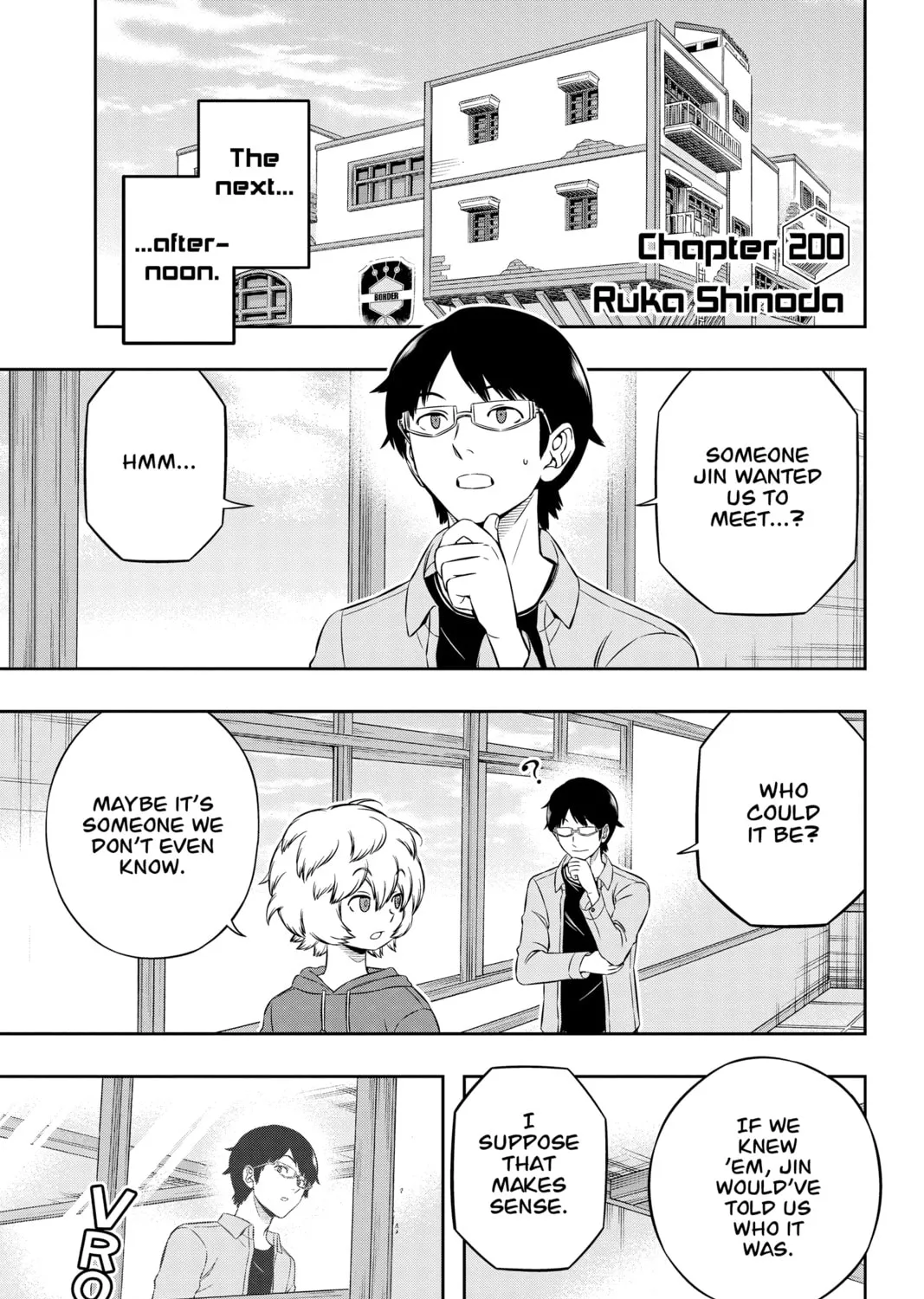 Read World Trigger chapter 200 image 0 on Lezhin