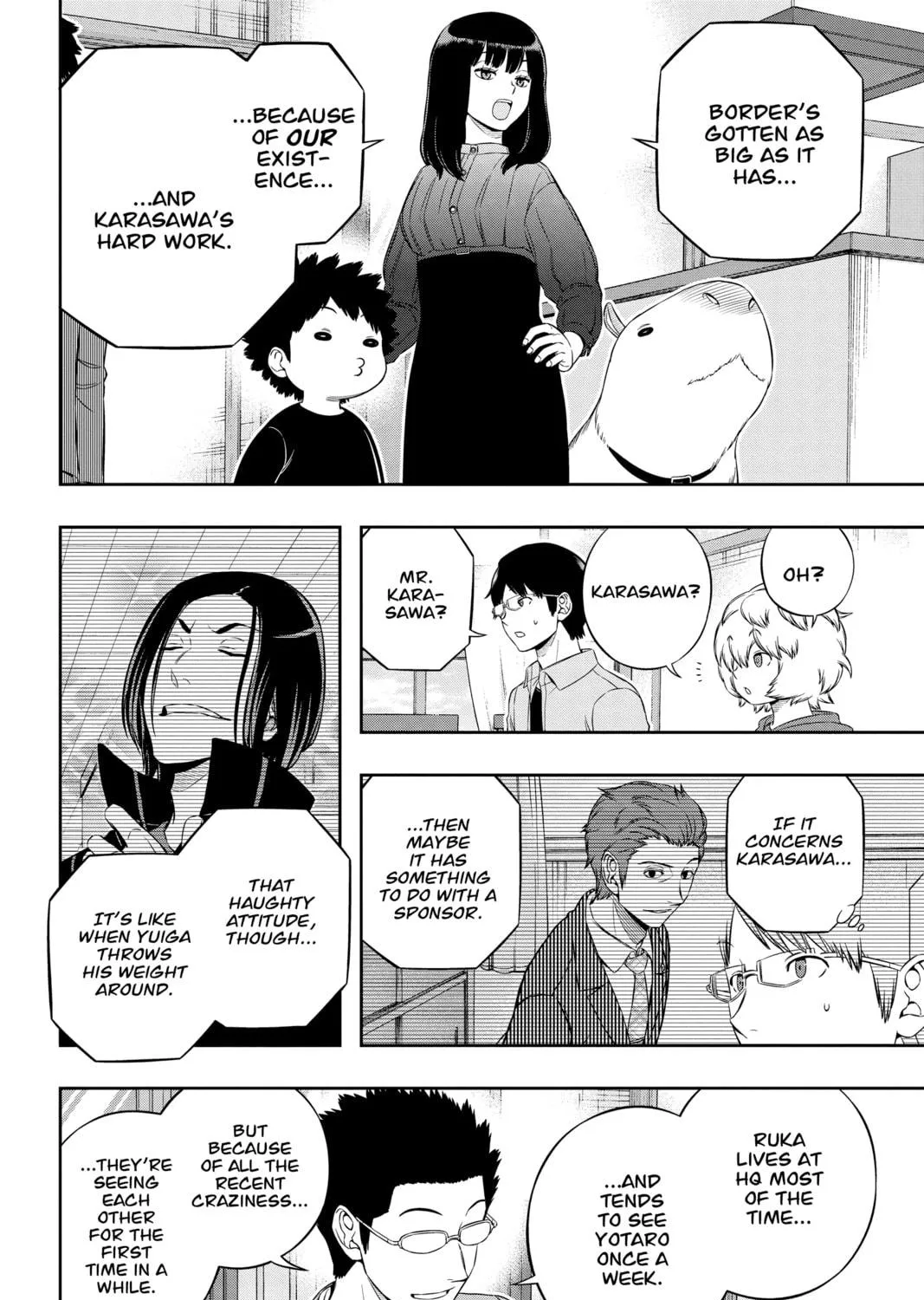 Read World Trigger chapter 200 image 10 on Lezhin