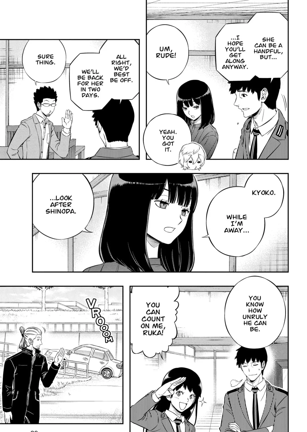 Read World Trigger chapter 200 image 12 on Lezhin
