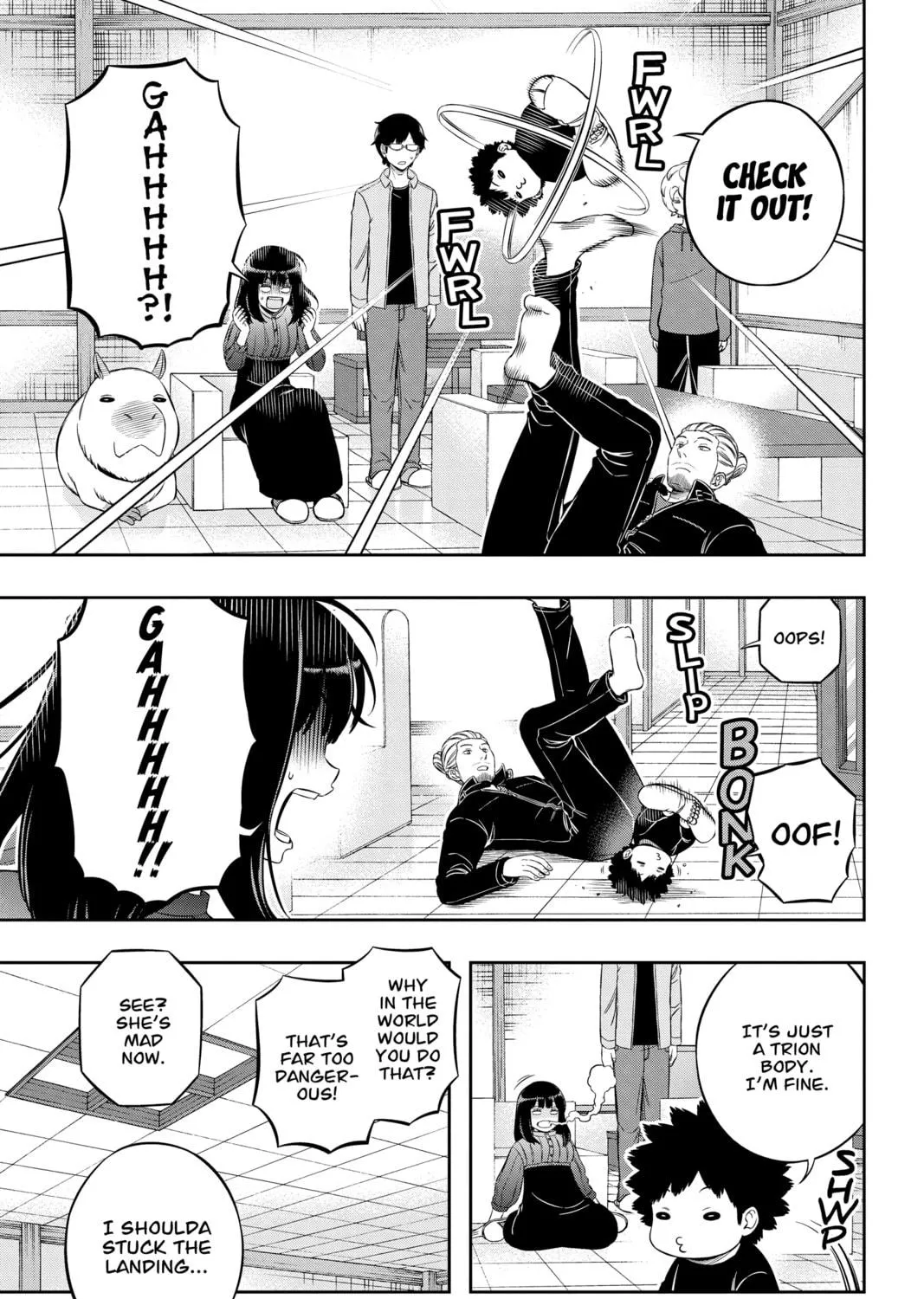 Read World Trigger chapter 200 image 16 on Lezhin