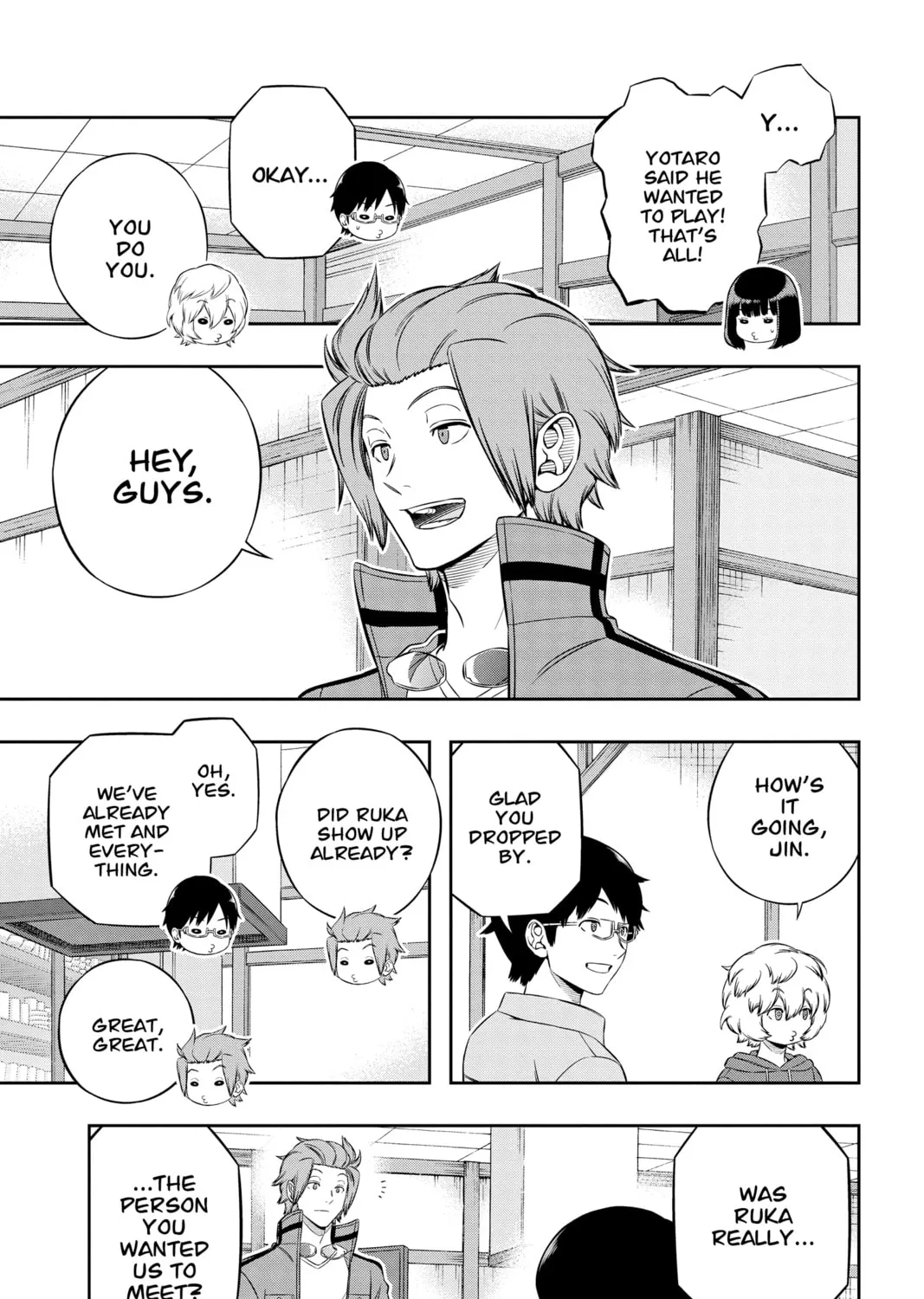 Read World Trigger chapter 200 image 24 on Lezhin