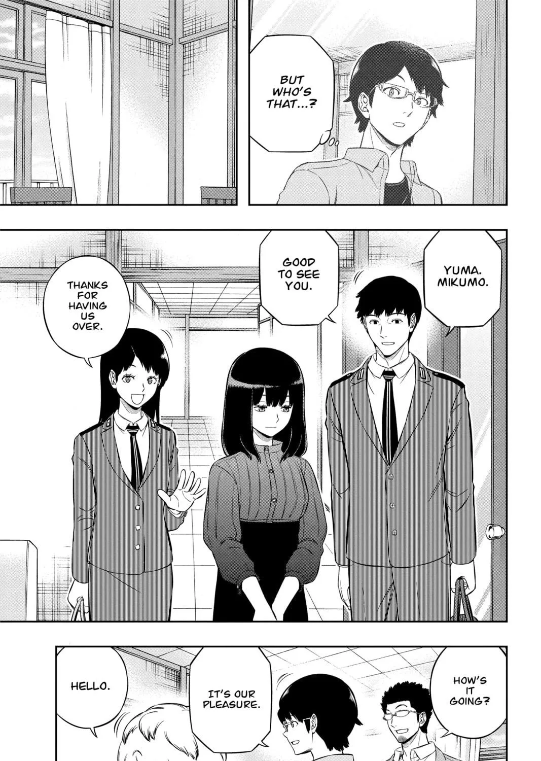 Read World Trigger chapter 200 image 4 on Lezhin