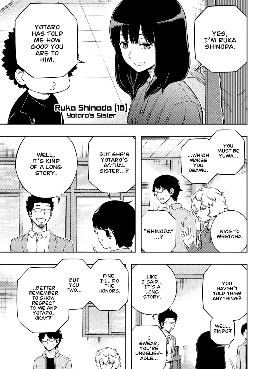 Read World Trigger chapter 200 image 8 on Lezhin