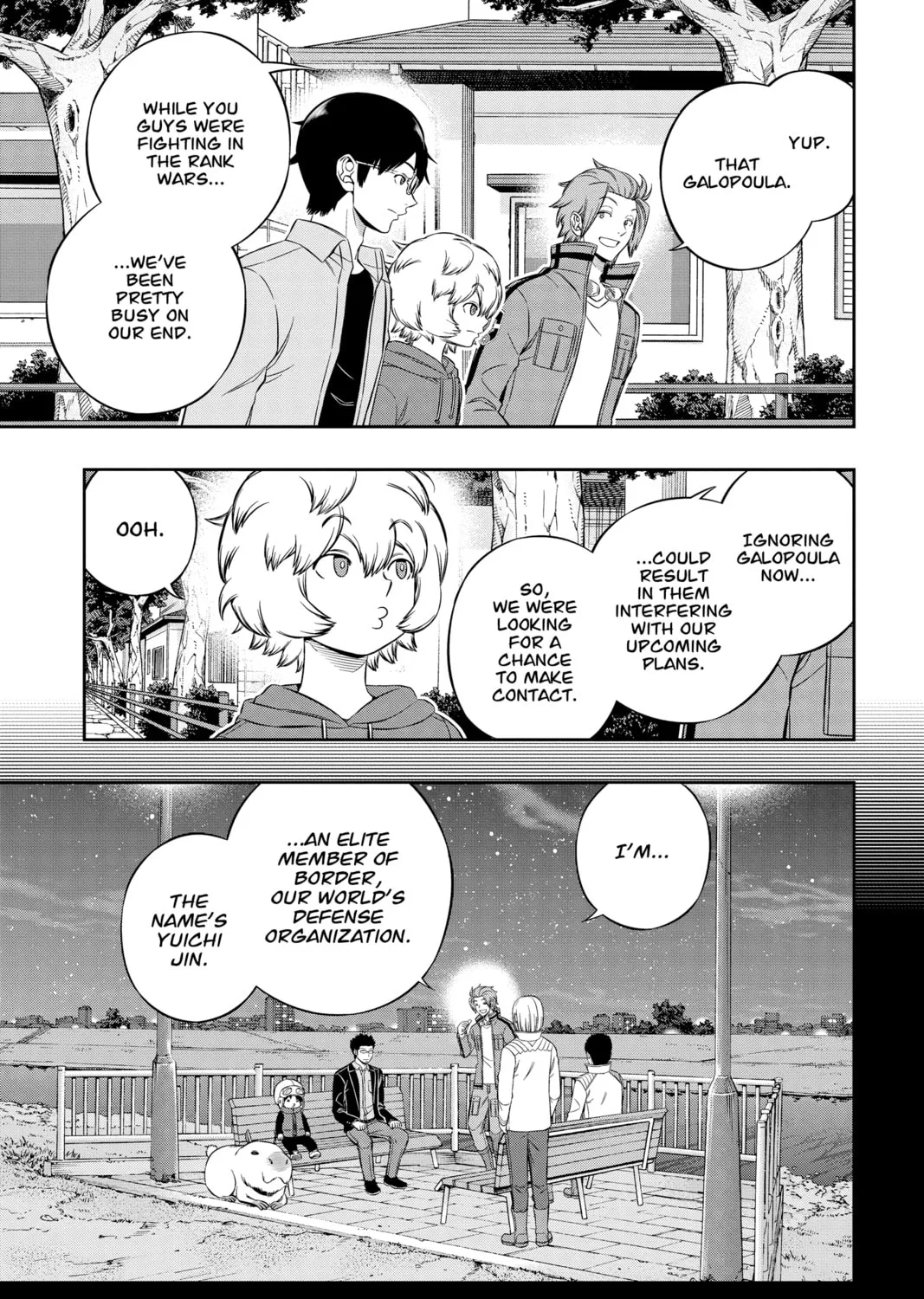 Read World Trigger chapter 201 image 12 on Lezhin