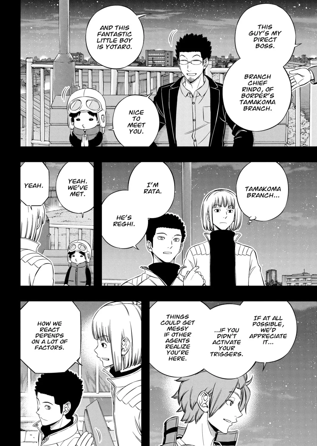 Read World Trigger chapter 201 image 14 on Lezhin