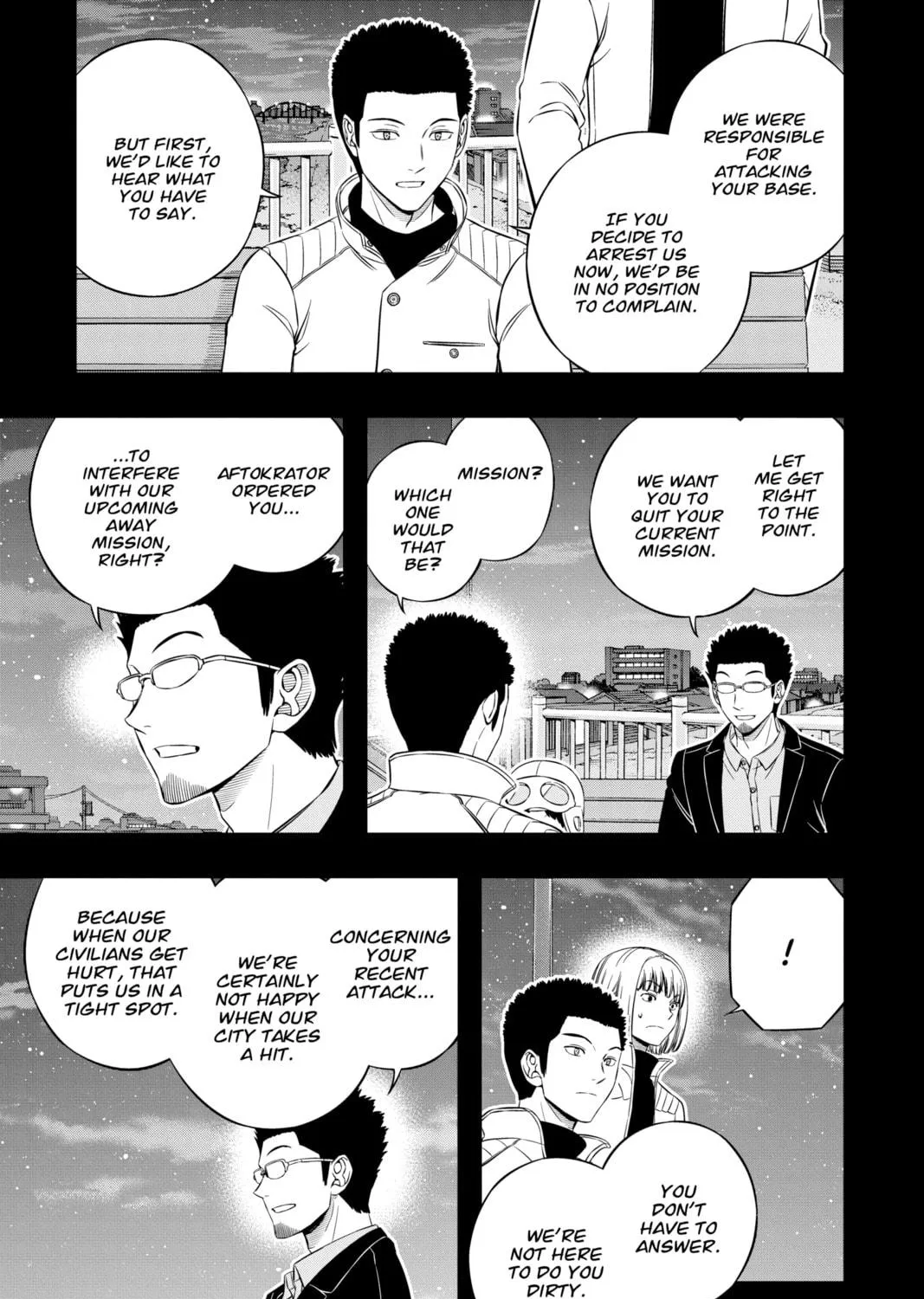 Read World Trigger chapter 201 image 16 on Lezhin
