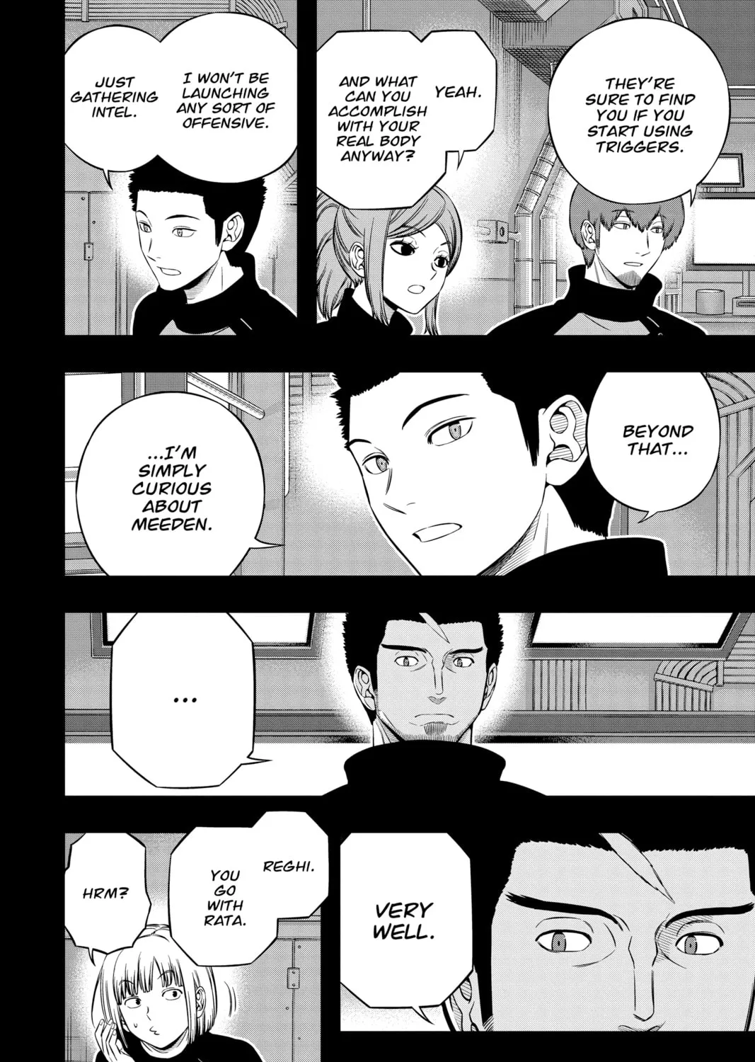 Read World Trigger chapter 201 image 2 on Lezhin