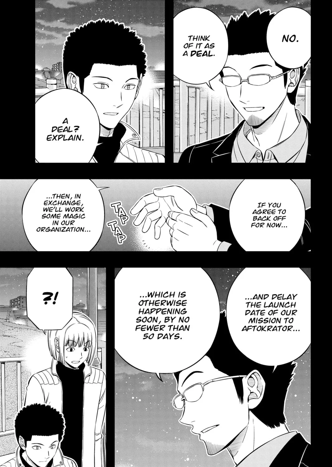 Read World Trigger chapter 201 image 20 on Lezhin
