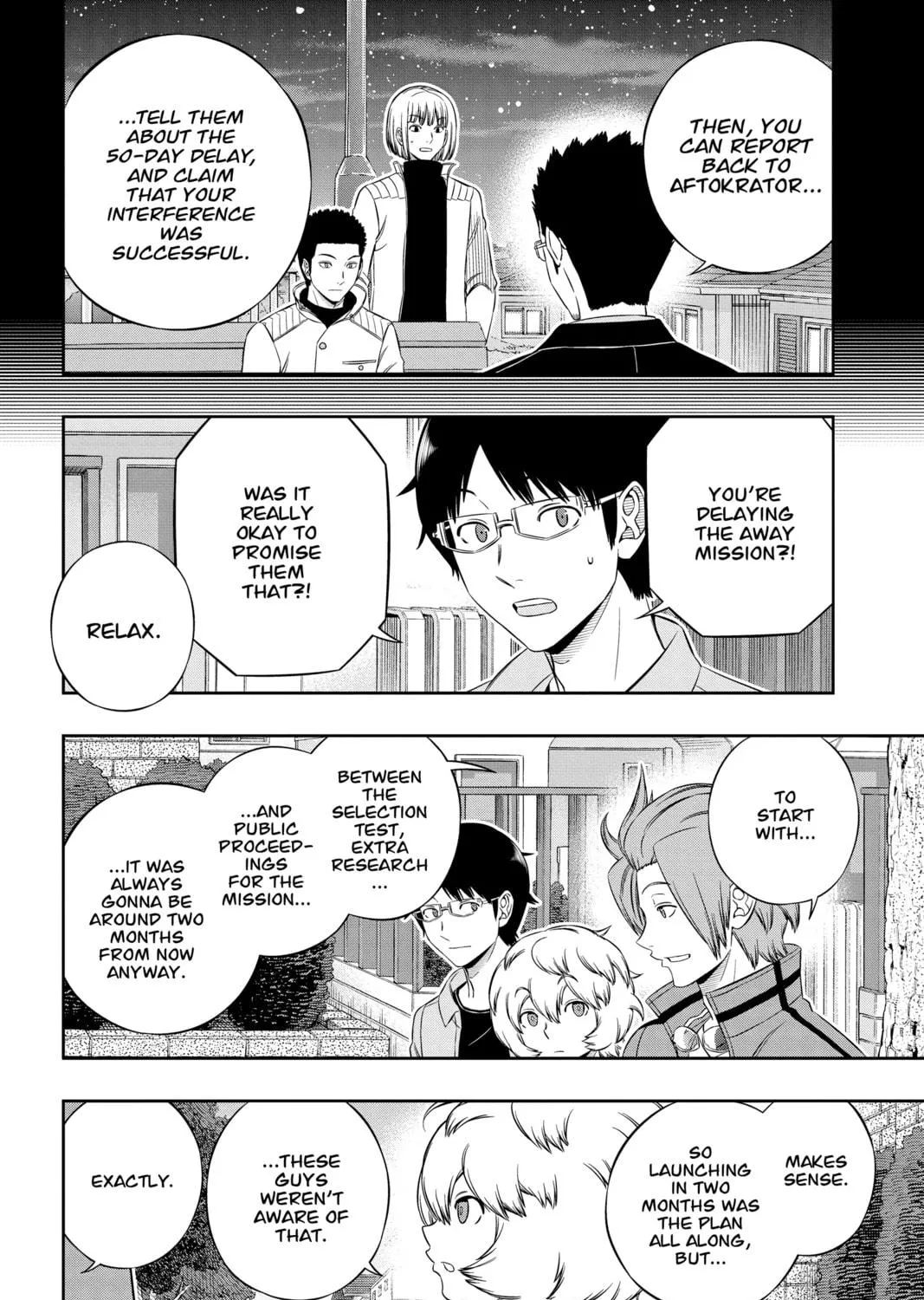 Read World Trigger chapter 201 image 22 on Lezhin