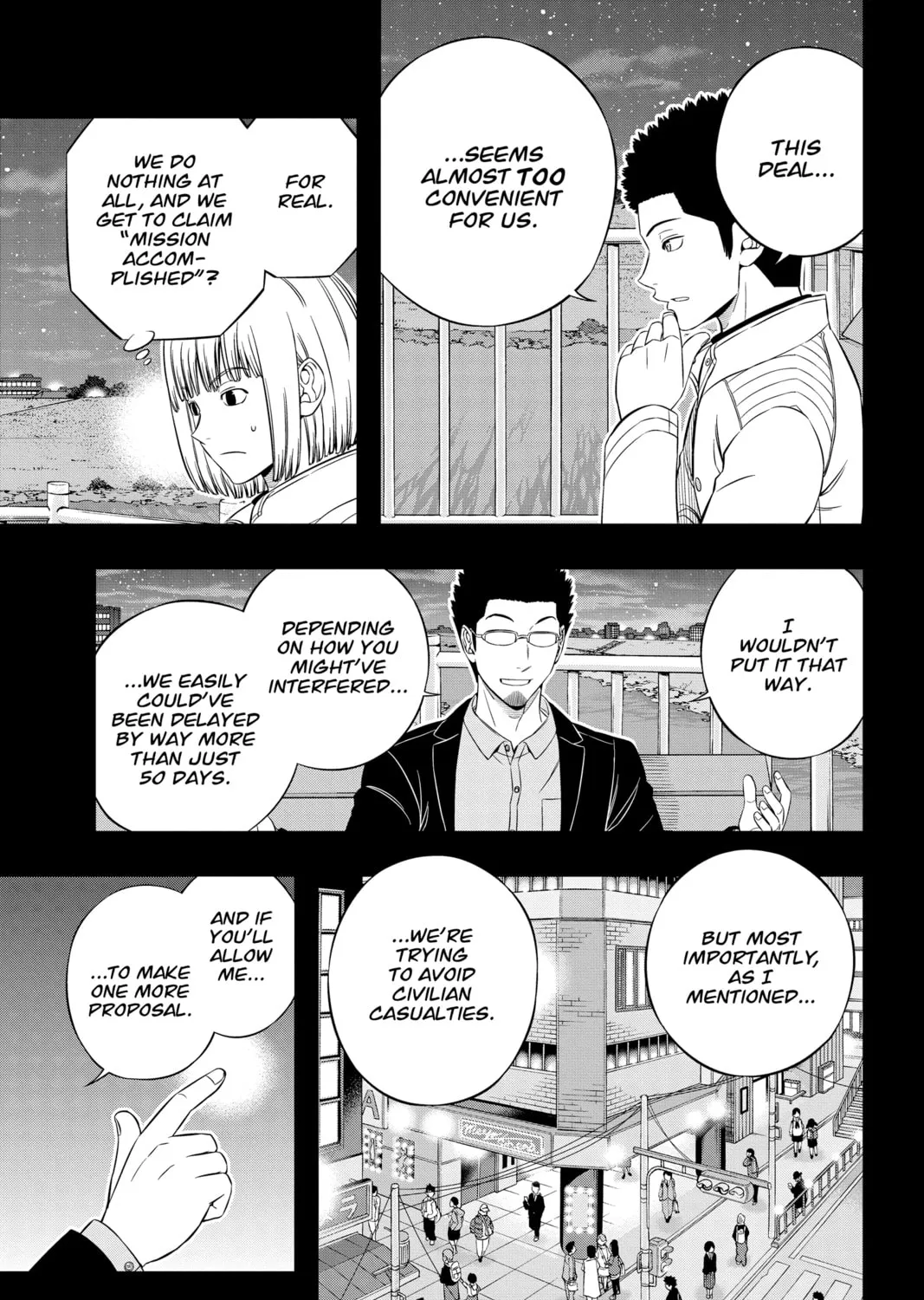 Read World Trigger chapter 201 image 24 on Lezhin