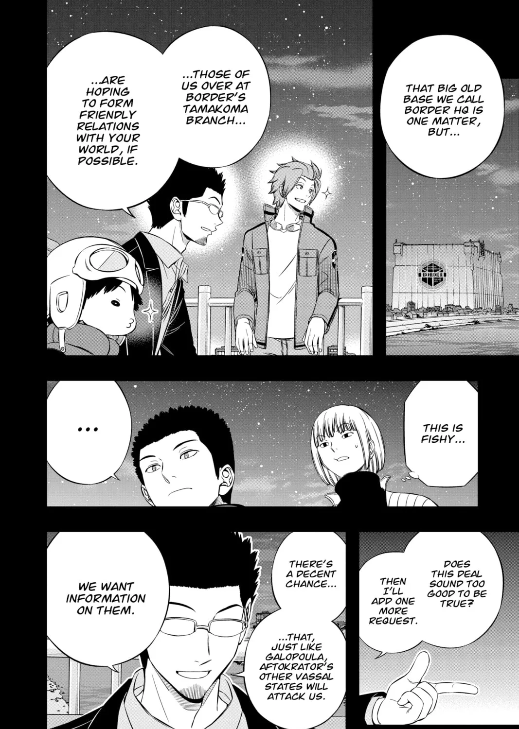 Read World Trigger chapter 201 image 26 on Lezhin