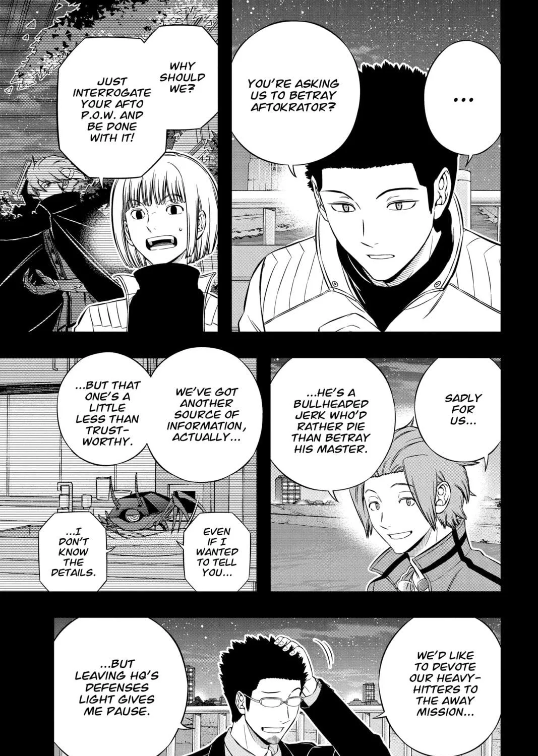 Read World Trigger chapter 201 image 28 on Lezhin