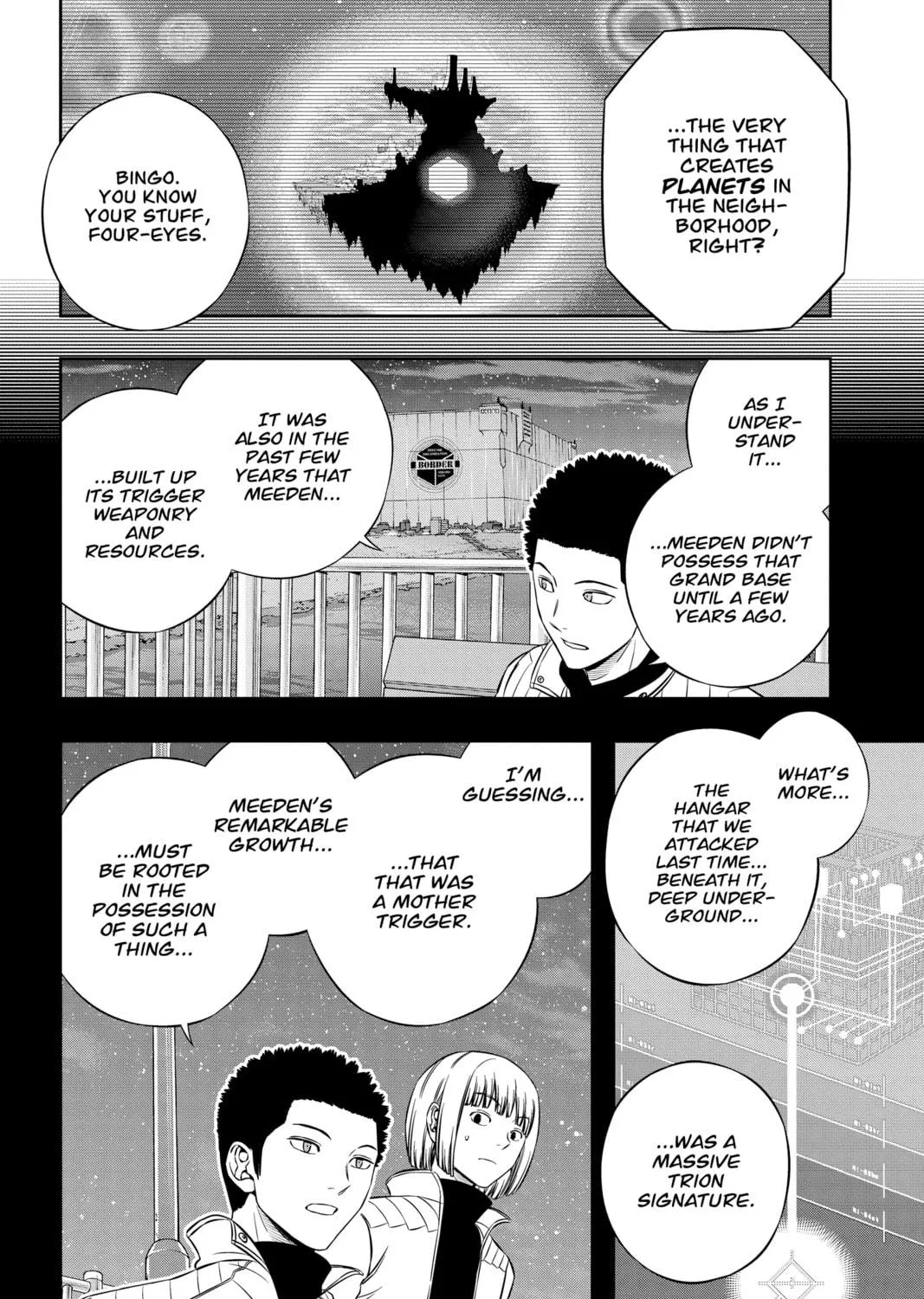 Read World Trigger chapter 201 image 34 on Lezhin