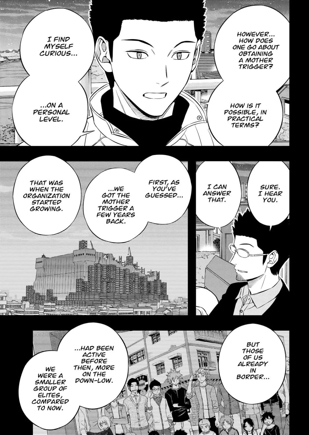 Read World Trigger chapter 201 image 36 on Lezhin