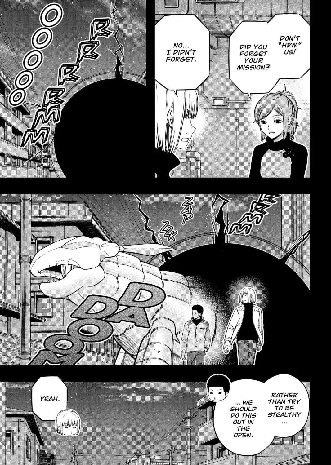 Read World Trigger chapter 201 image 4 on Lezhin