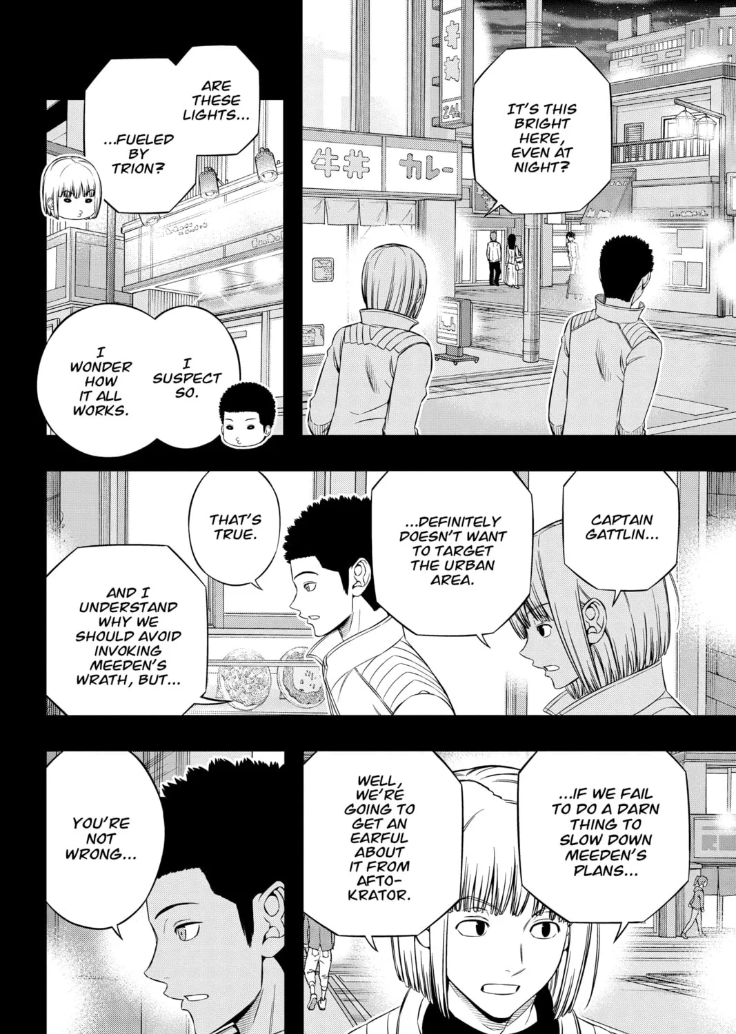 Read World Trigger chapter 201 image 6 on Lezhin