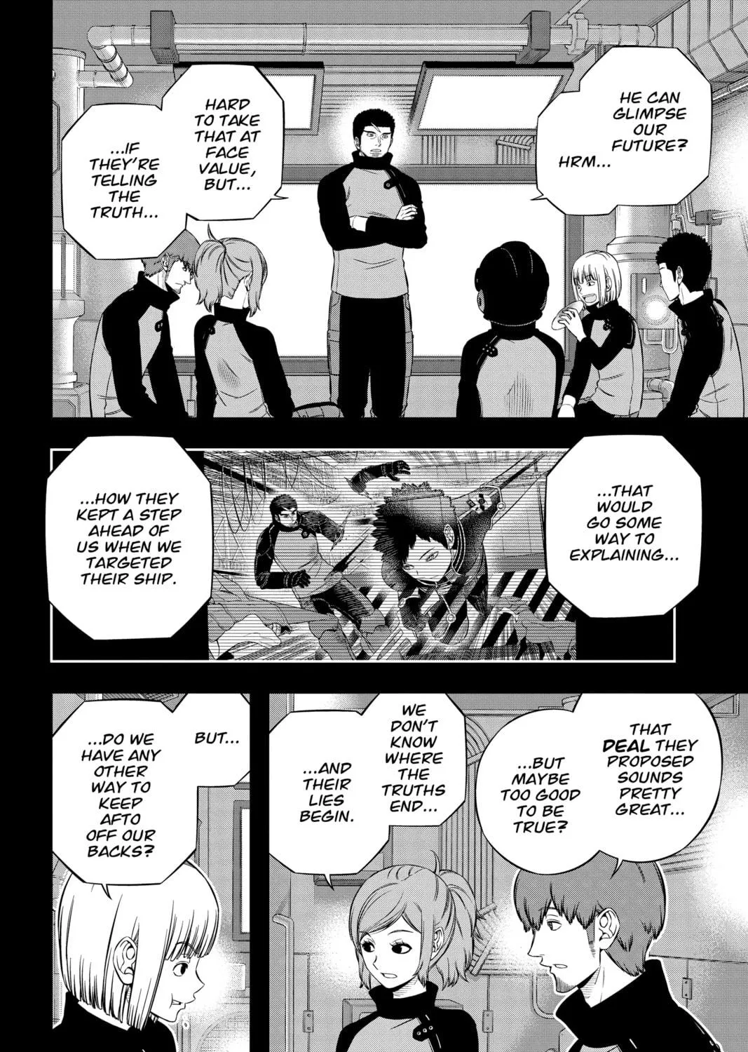 Read World Trigger chapter 202 image 18 on Lezhin