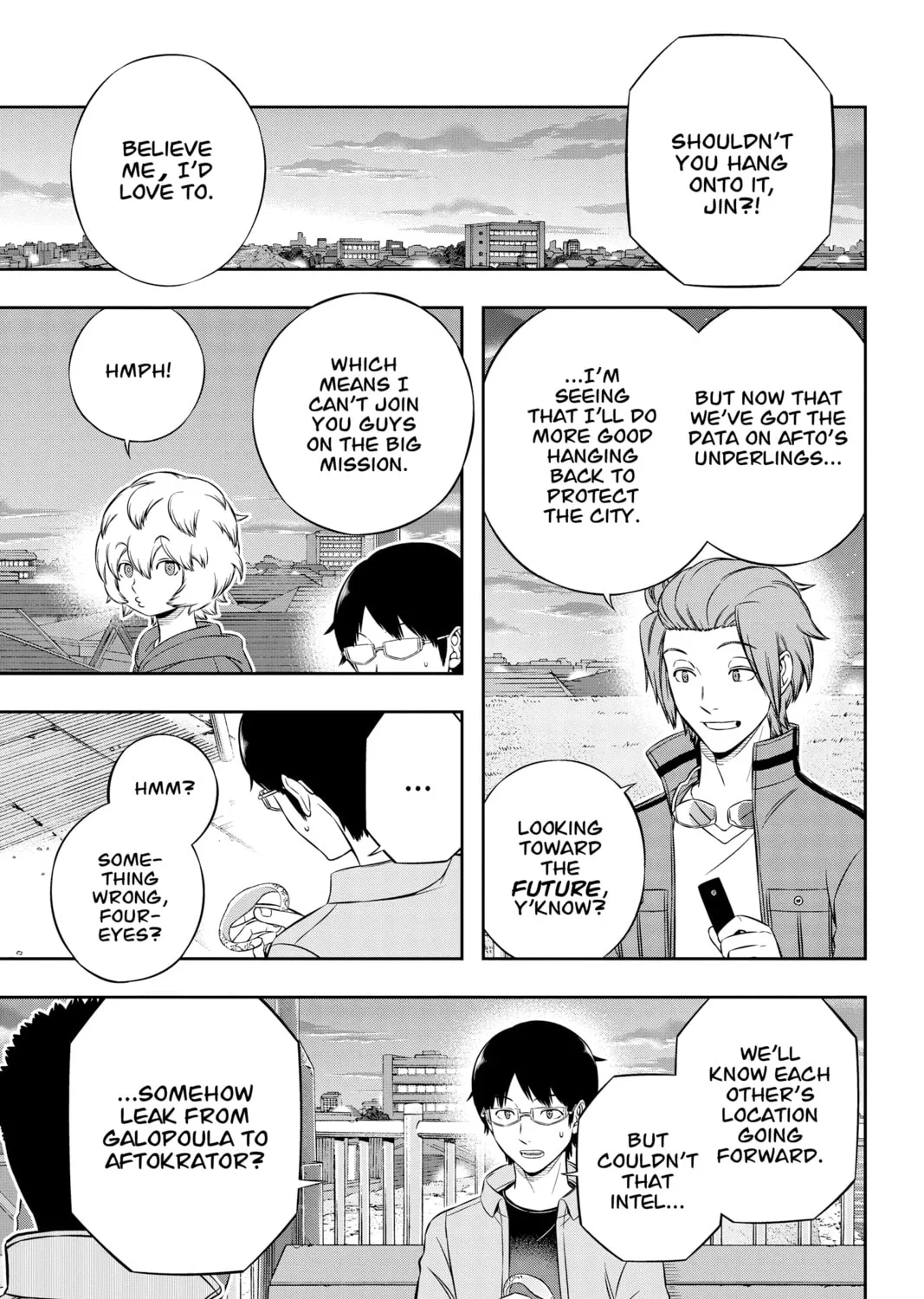 Read World Trigger chapter 202 image 32 on Lezhin