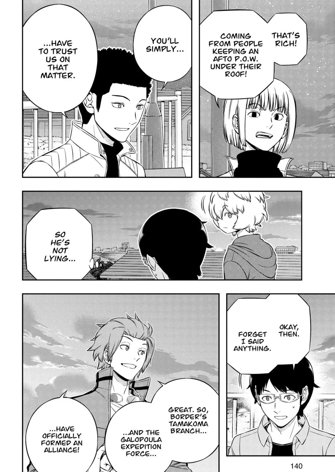 Read World Trigger chapter 202 image 34 on Lezhin