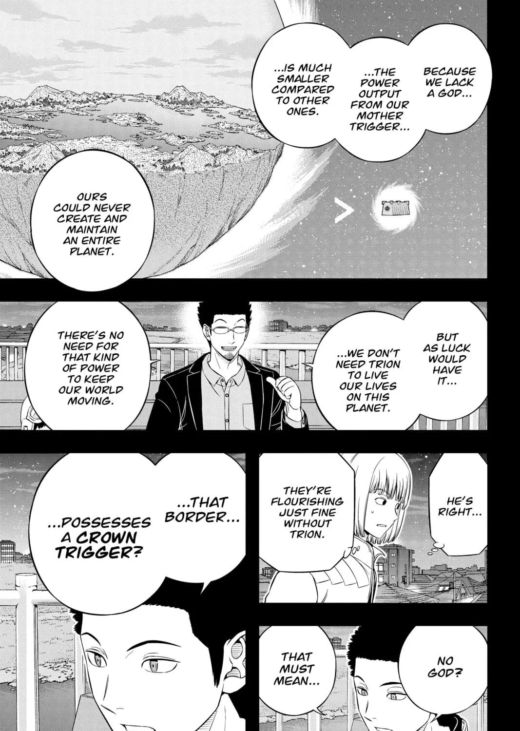 Read World Trigger chapter 202 image 4 on Lezhin