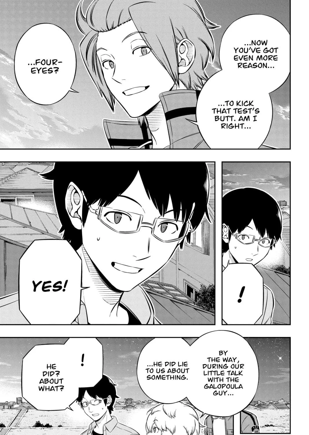Read World Trigger chapter 202 image 40 on Lezhin