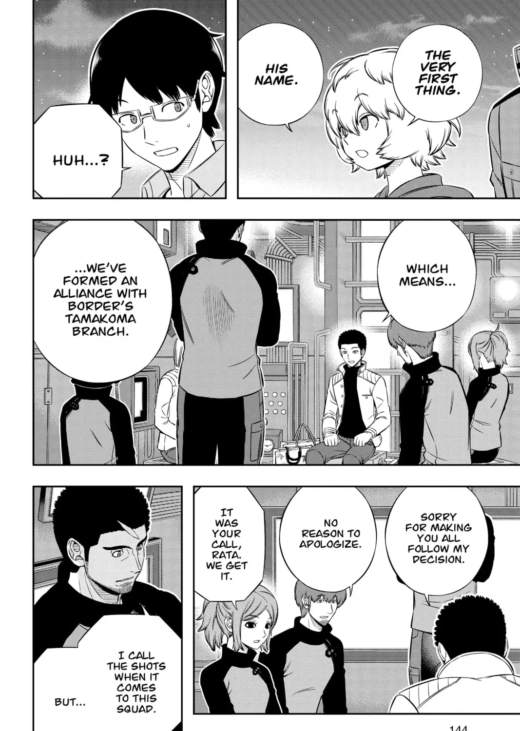Read World Trigger chapter 202 image 42 on Lezhin