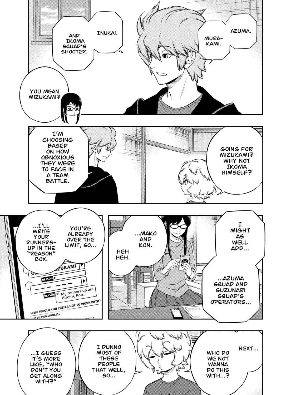 Read World Trigger chapter 203 image 12 on Lezhin