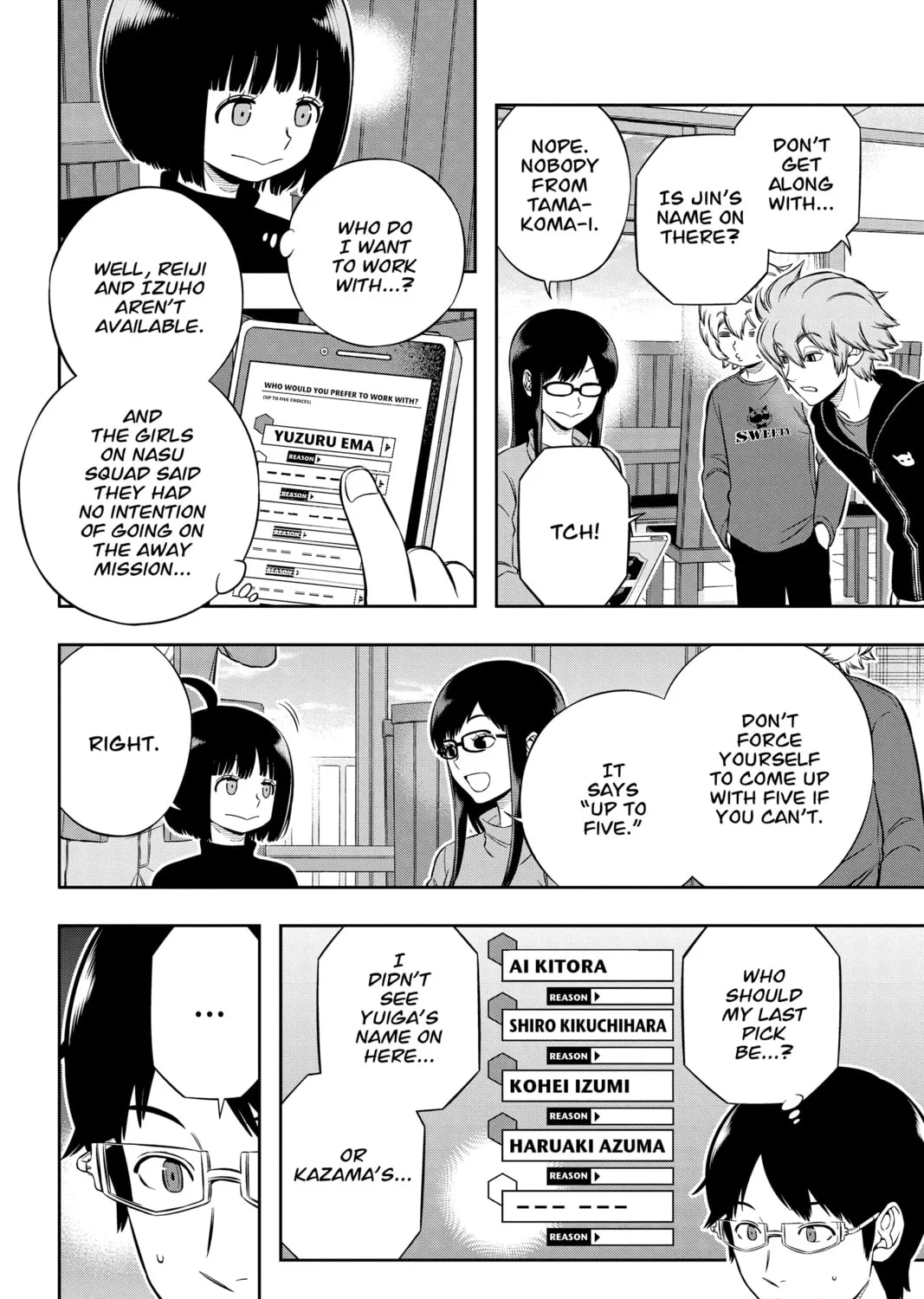 Read World Trigger chapter 203 image 14 on Lezhin