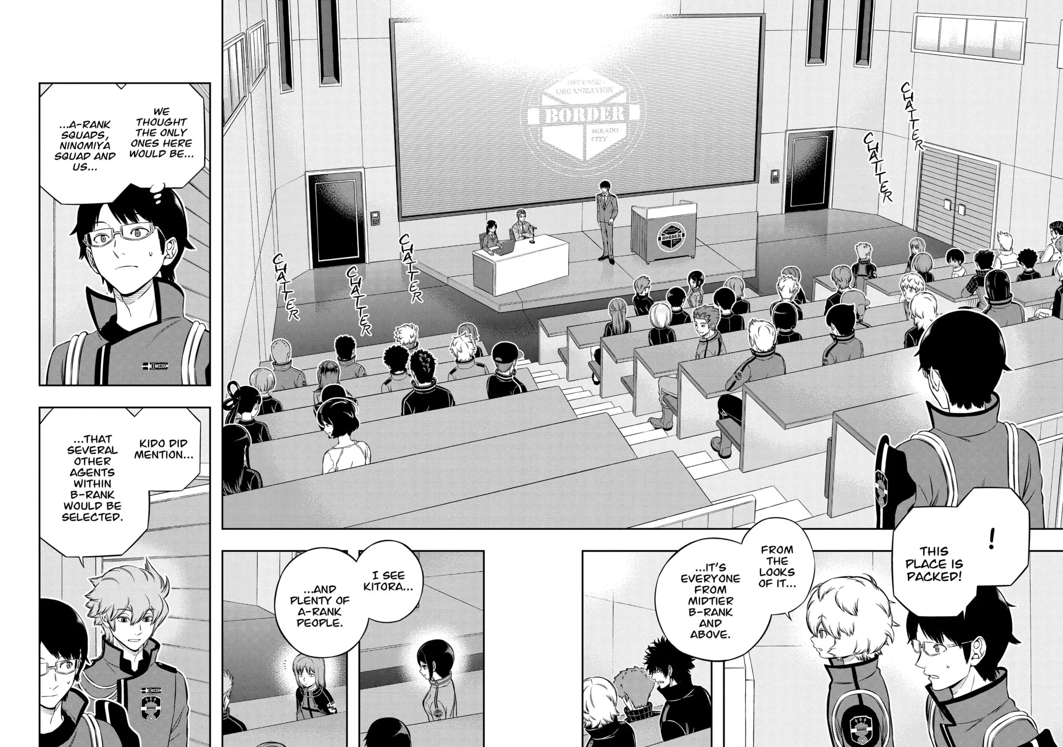Read World Trigger chapter 203 image 18 on Lezhin