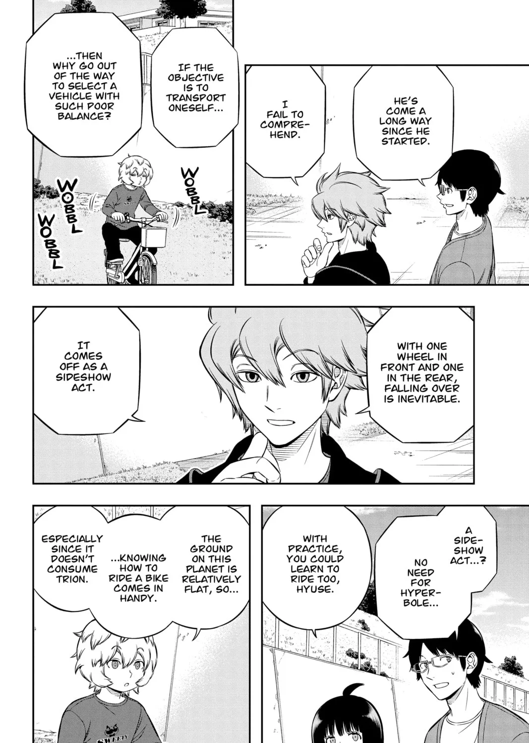 Read World Trigger chapter 203 image 2 on Lezhin