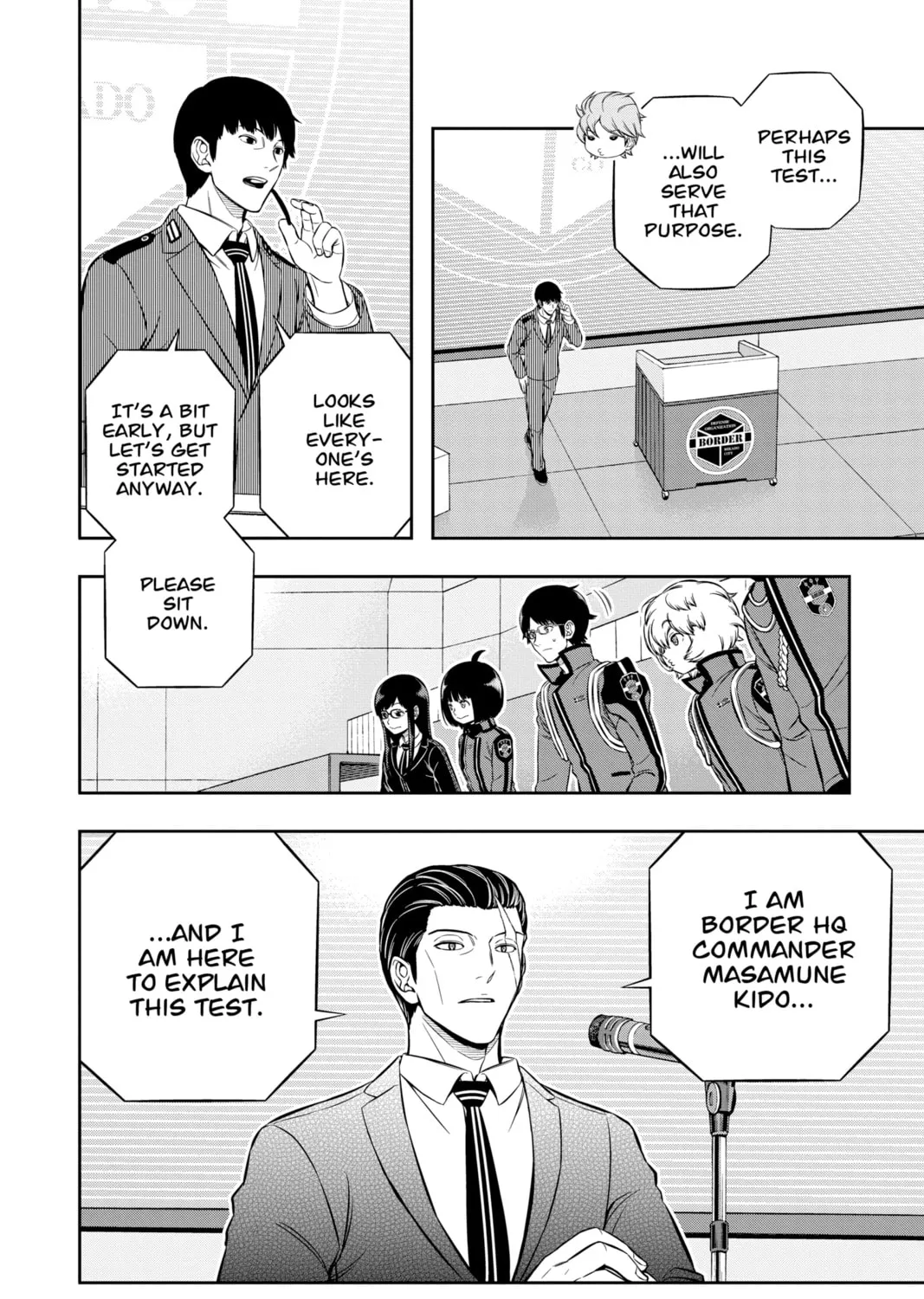 Read World Trigger chapter 203 image 20 on Lezhin