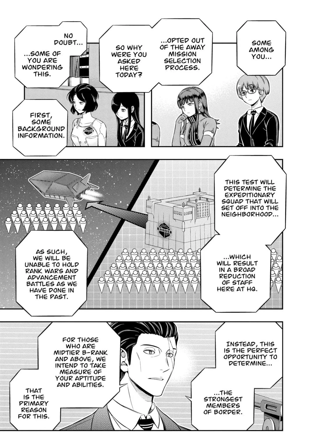 Read World Trigger chapter 203 image 22 on Lezhin