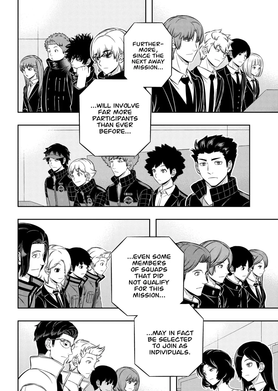 Read World Trigger chapter 203 image 24 on Lezhin