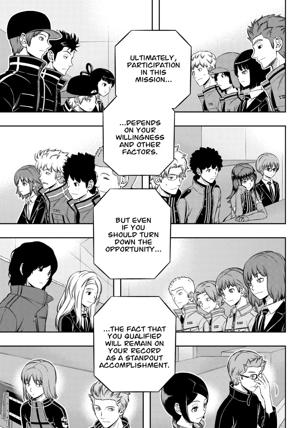 Read World Trigger chapter 203 image 26 on Lezhin