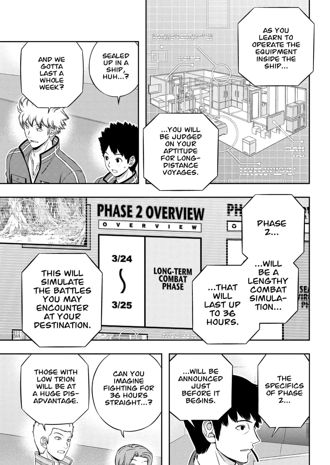 Read World Trigger chapter 203 image 30 on Lezhin