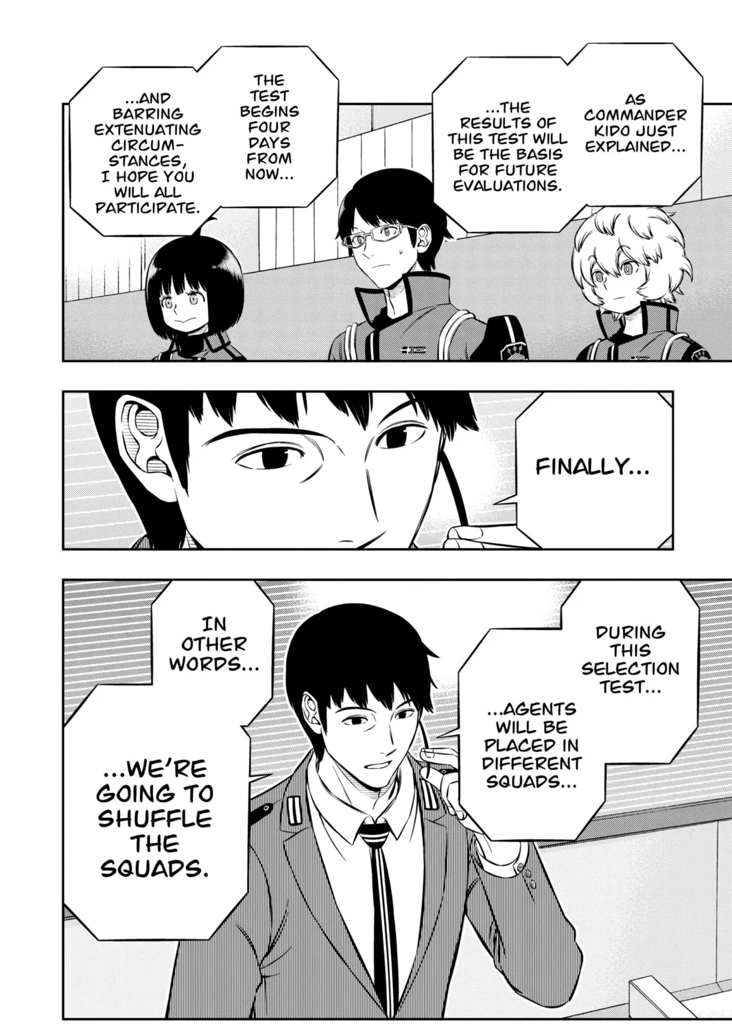 Read World Trigger chapter 203 image 32 on Lezhin