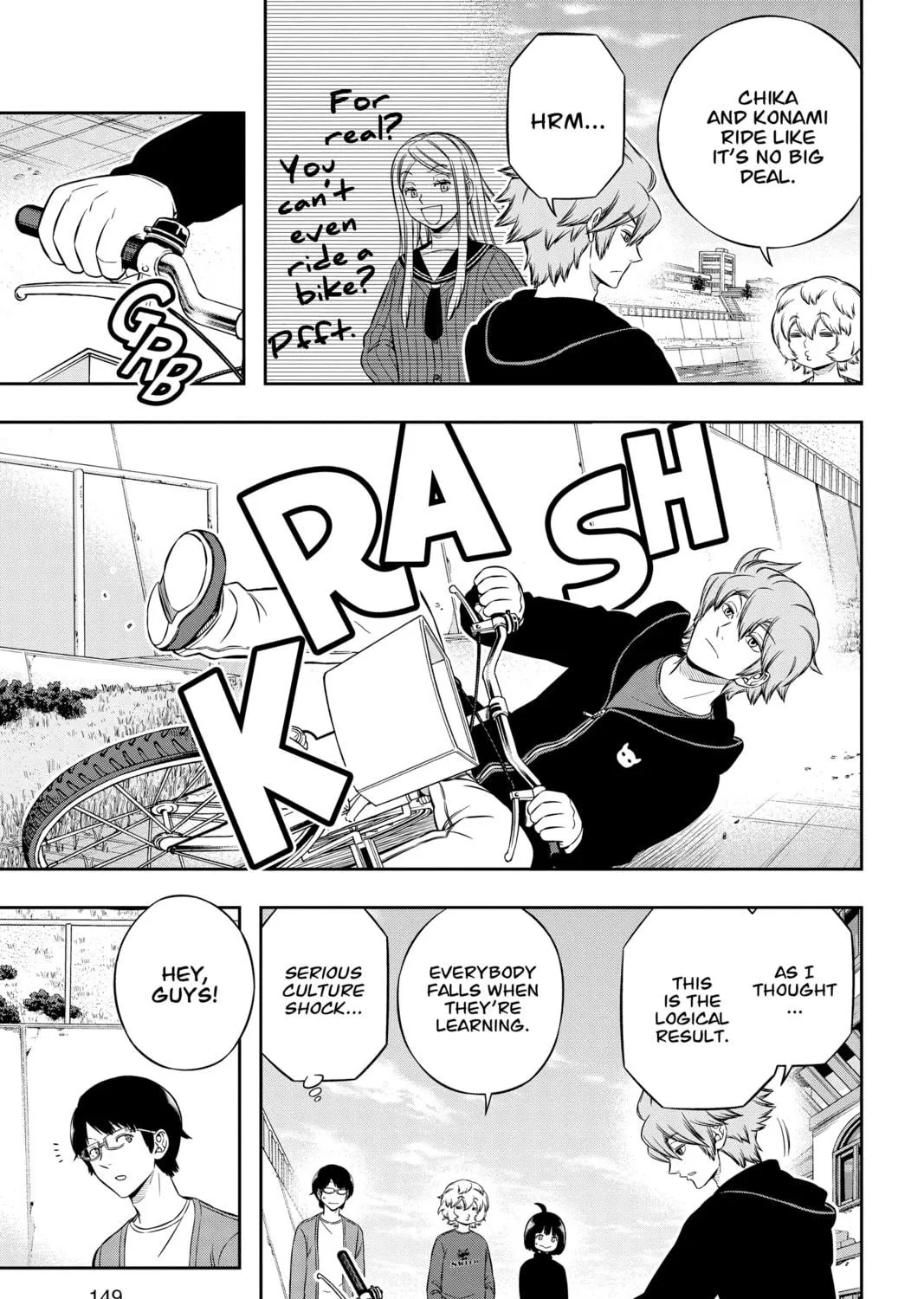 Read World Trigger chapter 203 image 4 on Lezhin