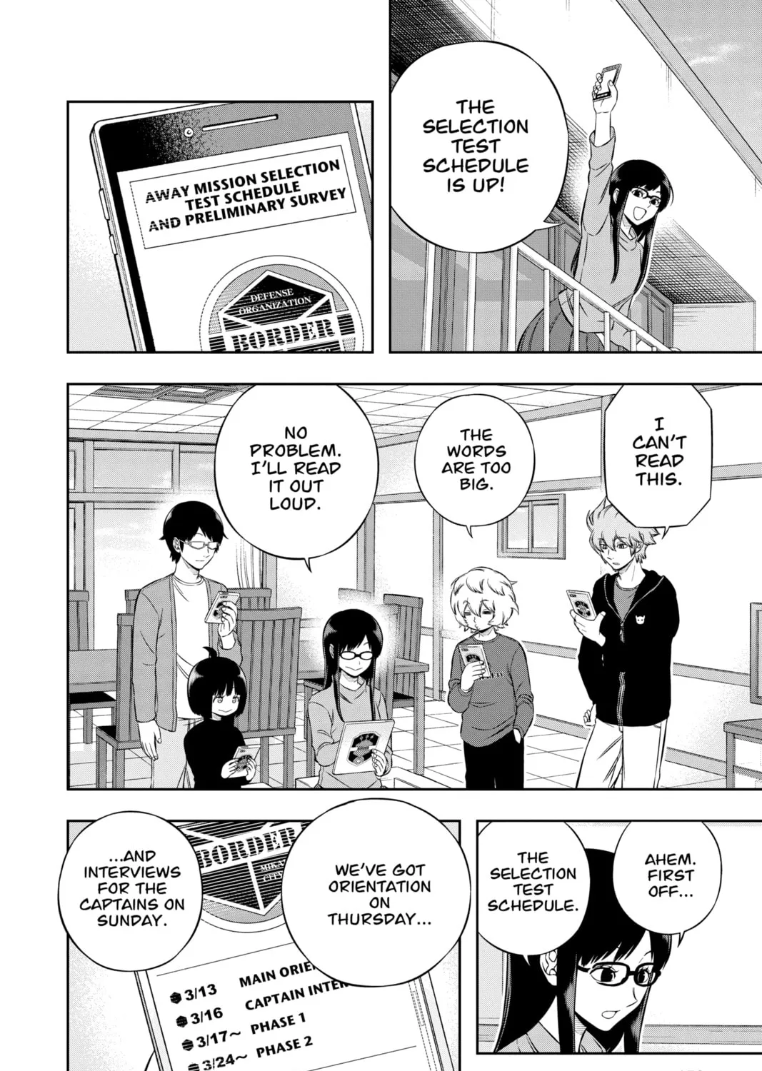 Read World Trigger chapter 203 image 6 on Lezhin