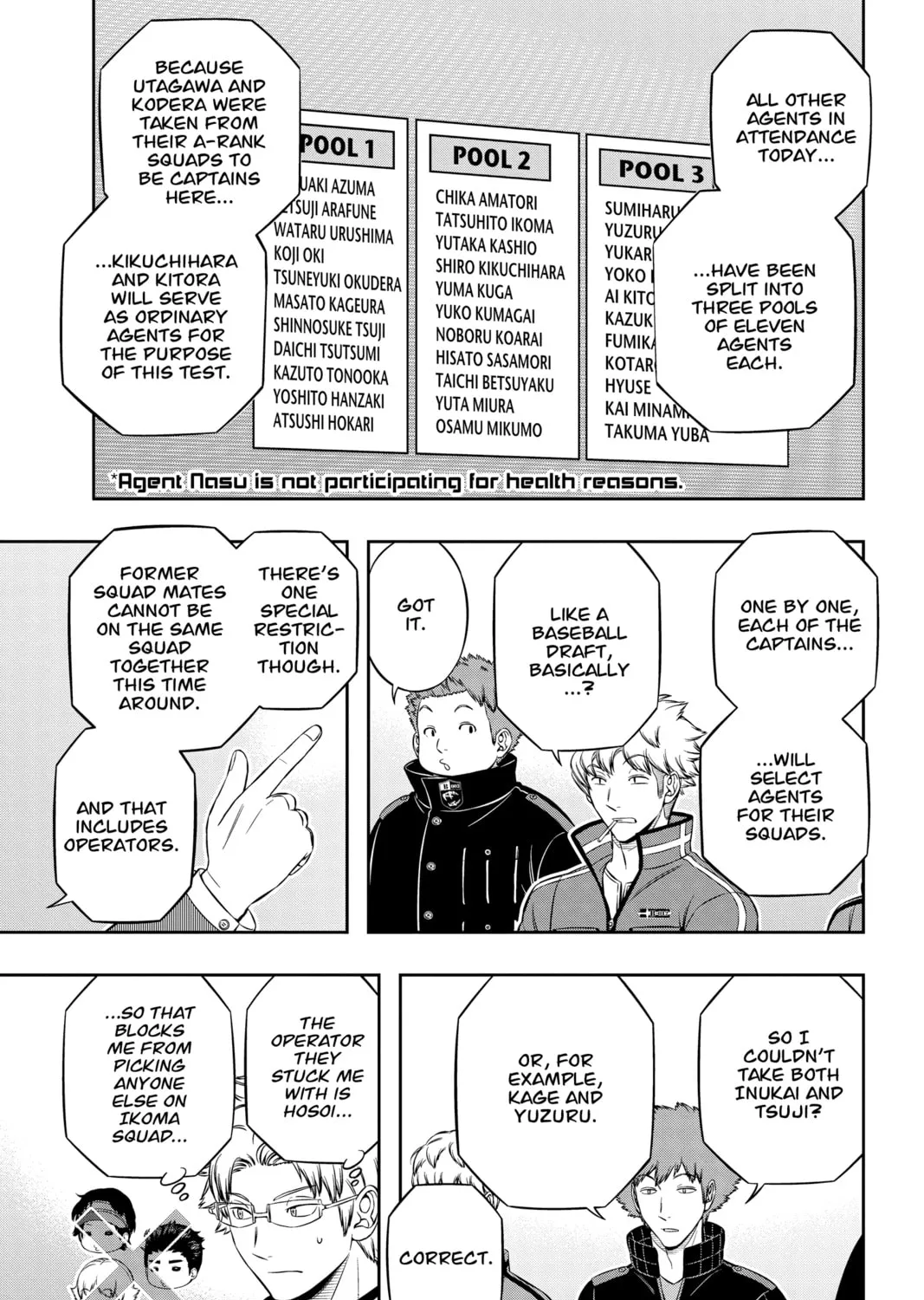 Read World Trigger chapter 204 image 12 on Lezhin