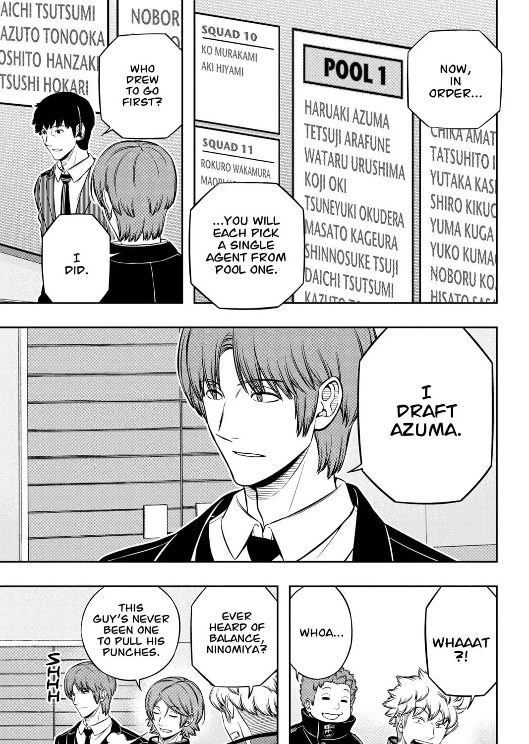 Read World Trigger chapter 204 image 16 on Lezhin