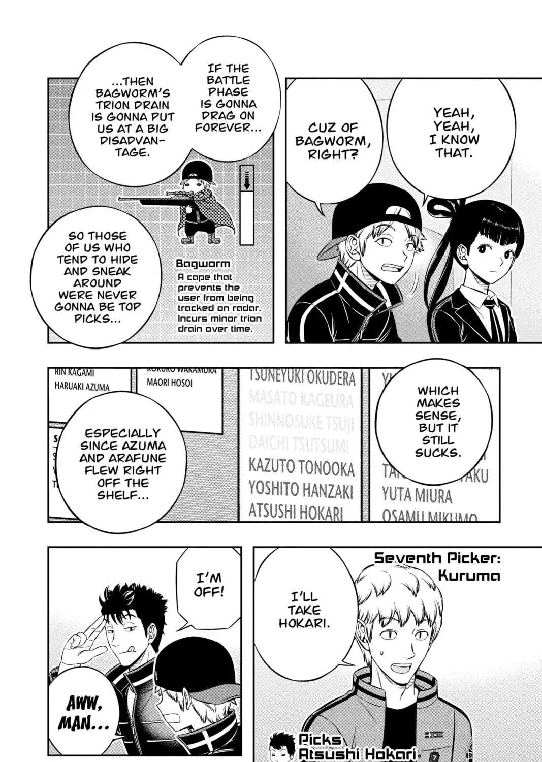 Read World Trigger chapter 204 image 22 on Lezhin