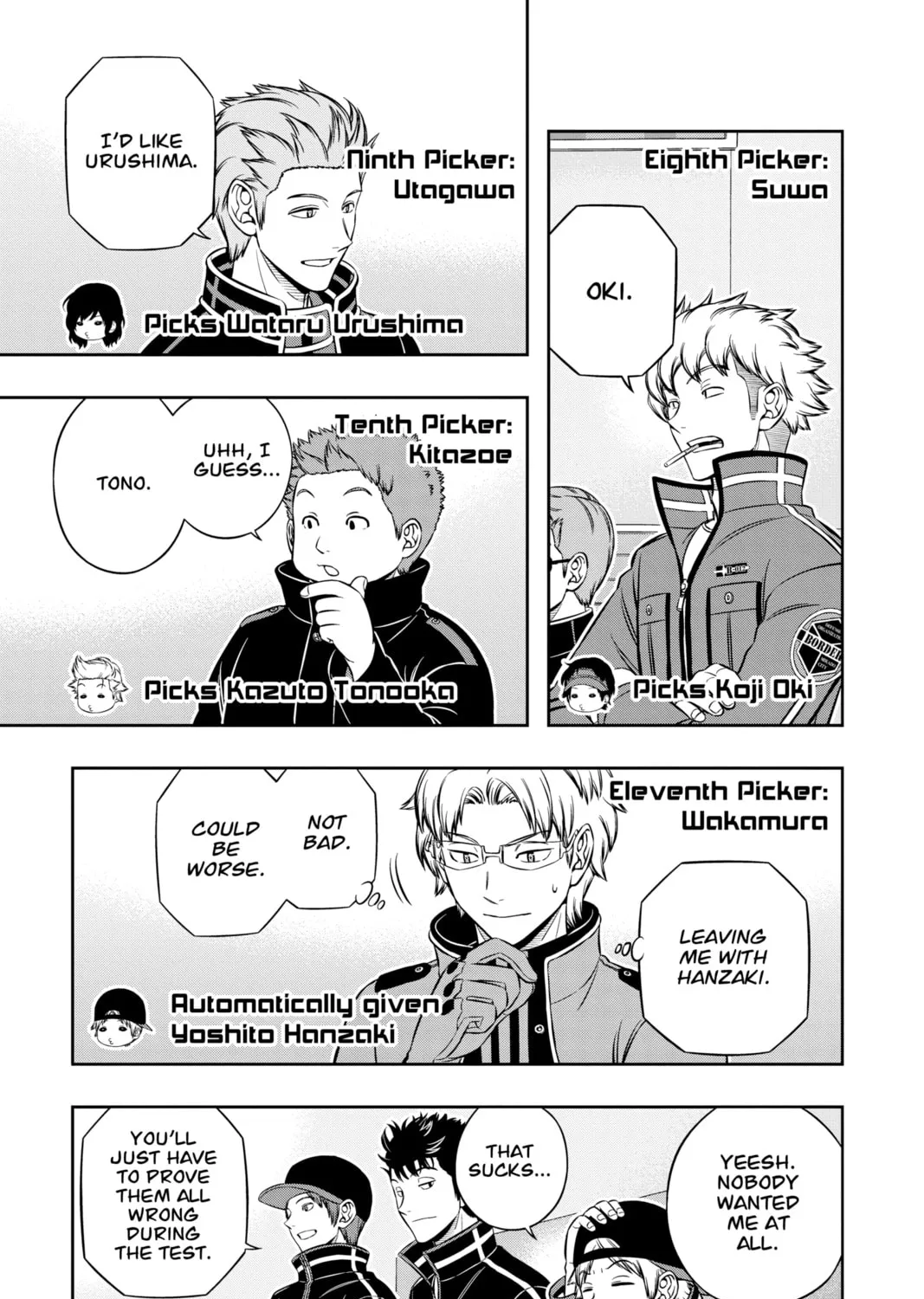 Read World Trigger chapter 204 image 24 on Lezhin