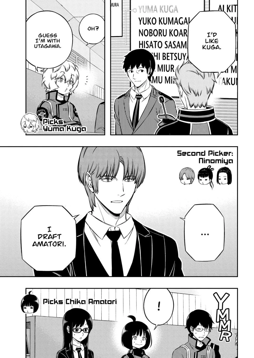 Read World Trigger chapter 204 image 28 on Lezhin