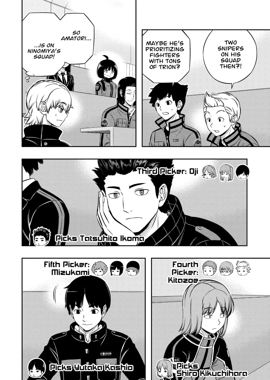 Read World Trigger chapter 204 image 30 on Lezhin