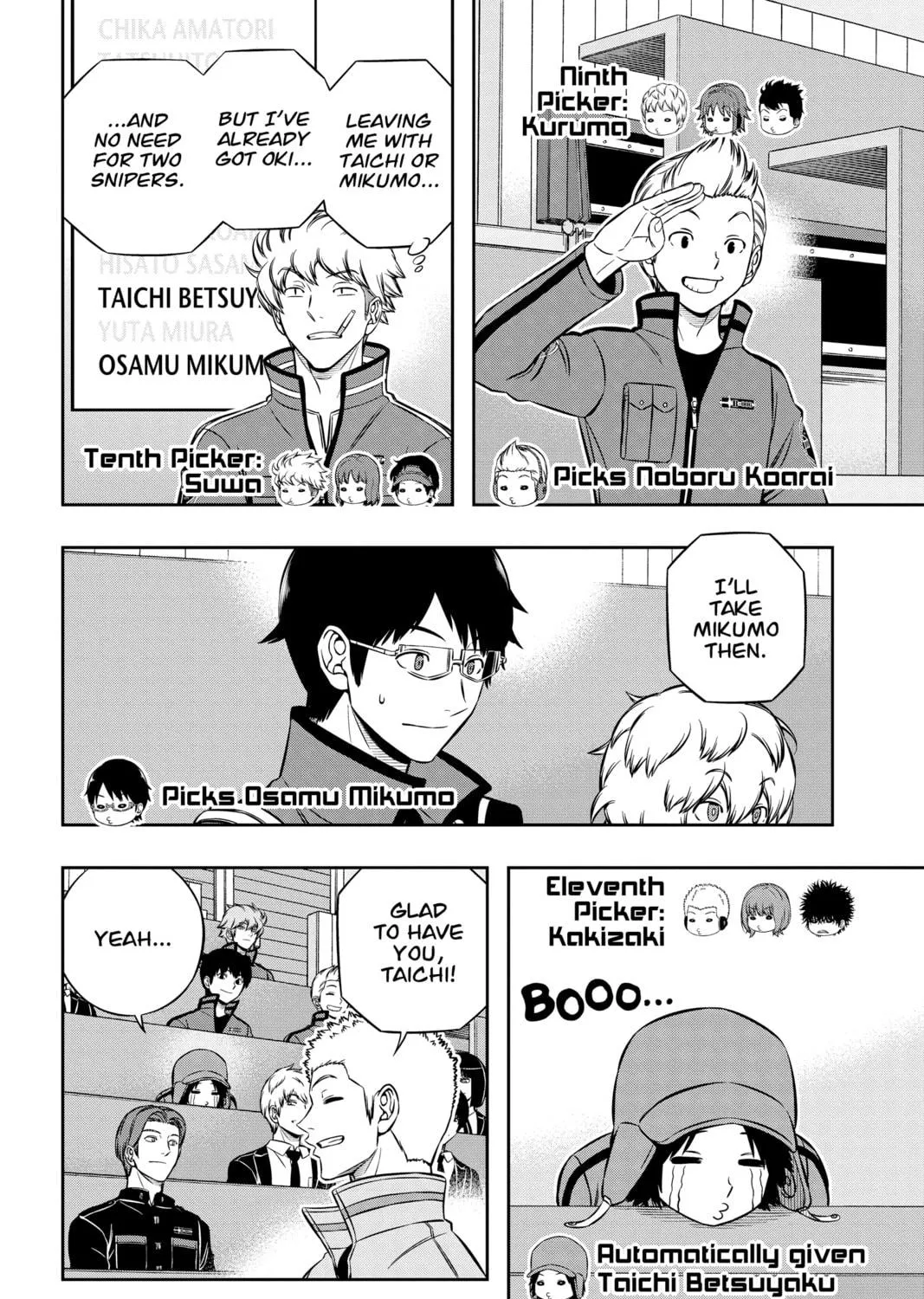 Read World Trigger chapter 204 image 34 on Lezhin